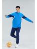 Autumn Winter College Student Football Training Set: Half-Zip Long-Sleeve Jersey & Children's Competition Team Uniform