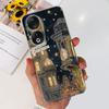 Для Honor 90 / Honor 90 Lite 90 Pro 90 Умный Чехол Роскошный Стильный Мягкий Силиконовый Чехол Красивый Цветок Вишни Fundas Прозрачный Capa