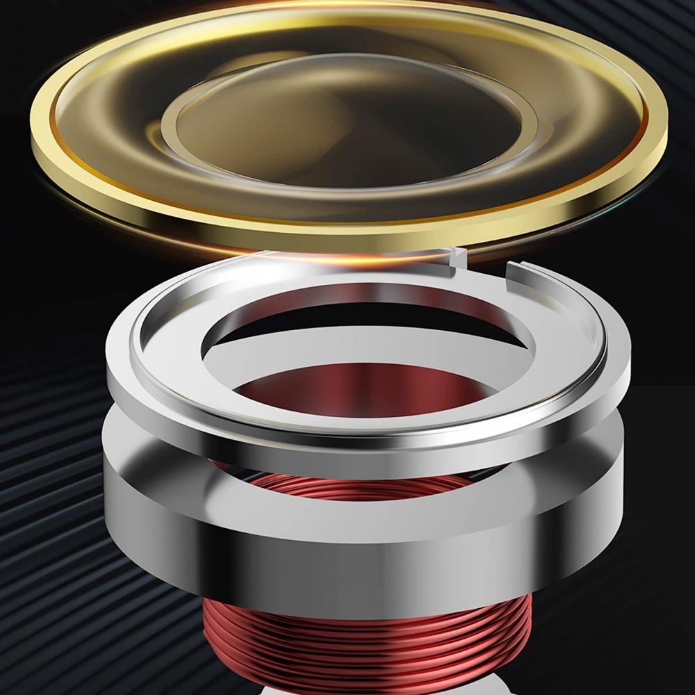 Linsoul Наушники-вкладыши KZ ZVX 1DD Оснащены 10-миллиметровым динамическим драйвером Сменный кабель Оснащены 3,5-миллиметровым штекером и 0,75-миллиметровым 2-контактным разъемом Глубокие басы Эргономичный