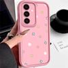 Силиконовый чехол для телефона с мелкими цветами для Samsung Galaxy S24 S23 S22 Ultra S21 S24 FE A55 A34 A15 A35 A52 A53 A54 A25 5G Мягкая крышка