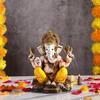 Marble Dust Ganesh Idol | Vinayaka Statue | Ganpati Murti | Ganesha Idol for Home Decor | Showpieces | Gift Items for Diwali