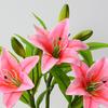 Искусственный цветок лилии в полном расцвете Искусственный цветок лилии 1 головка 2