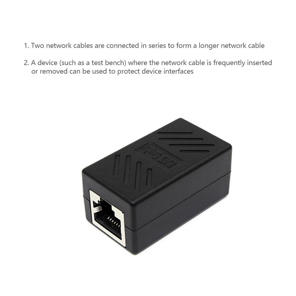 5/10/20 шт. удлинитель кабеля Ethernet, соединитель RJ45 cat 5 cat 6 cat6a, разъем удлинителя - соединитель Ethernet «мама-мама»