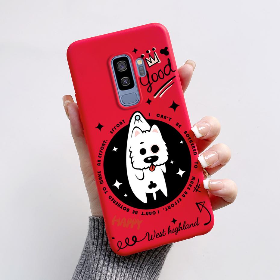 Силиконовая задняя крышка для Coque Samsung Galaxy S9 Plus Милый кролик панда Защитный мягкий чехол для телефона SamsungS9 S9Plus Funda Capas