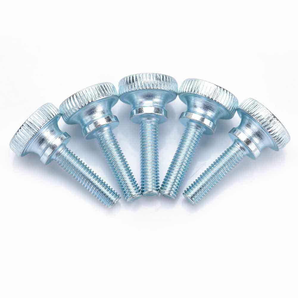 50pcs Adjustable Step Double Handle High Head Knurled Screw M5*30