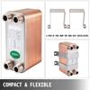 Heat Exchanger Brazed Plate Heat Exchanger 40 Plate Heat Exchanger For Heating
