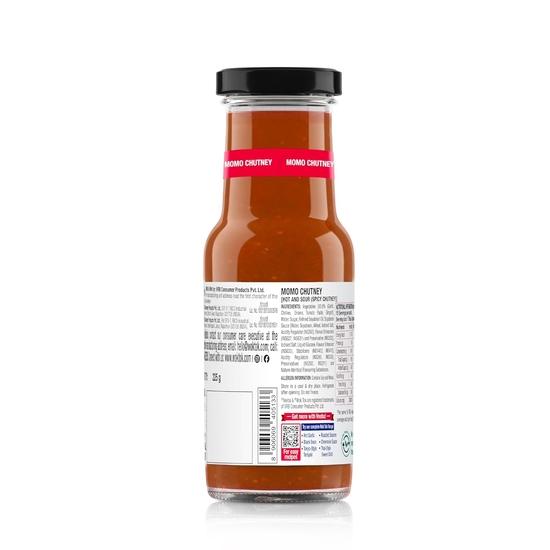VEEBA Wok Tok Momo Sauce (225Gram)|No Msg|No Added Colors & Artificial Flavors|Trans Fat-Free|100% Veg