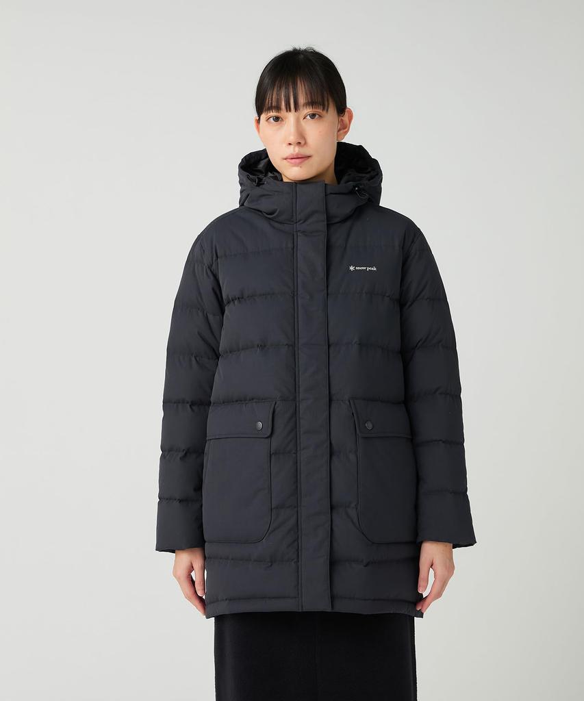Snow Peak Everyday Down Jacket Outerwear Jacket Down Padded BLACK 3 Women's JK-25AW001 Women's