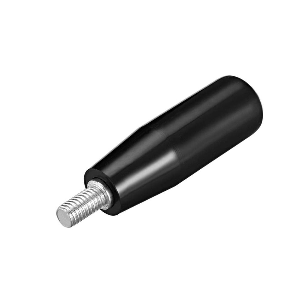 Black Revolving Handwheel Machine Handle M5/M6/M8/M12 Male Threaded Stem Handwheel Knob Lathe