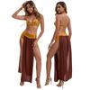 Star Wars Princess Leia Cosplay Dress Egyptian Style Long Dress For Halloween Cosplay And Party Wear