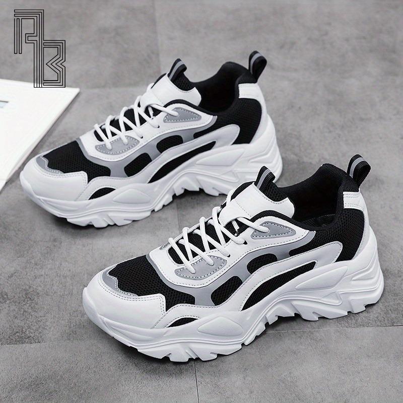 Spring And Autumn New Thick Soled Dad Shoes, Casual Sports Running Shoes, Large Women'S Shoes