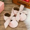 Velvet Ribbon Baby Shoes Princess Shoes Soft Sole Non Slip Walking Shoes Baby Shoes