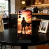 Чехол для телефона Атака Титанов Для Samsung S25,S24,S21,S22,S23,S30,Ultra,S20,Plus,Fe,Lite,Note,10,Черный Чехол