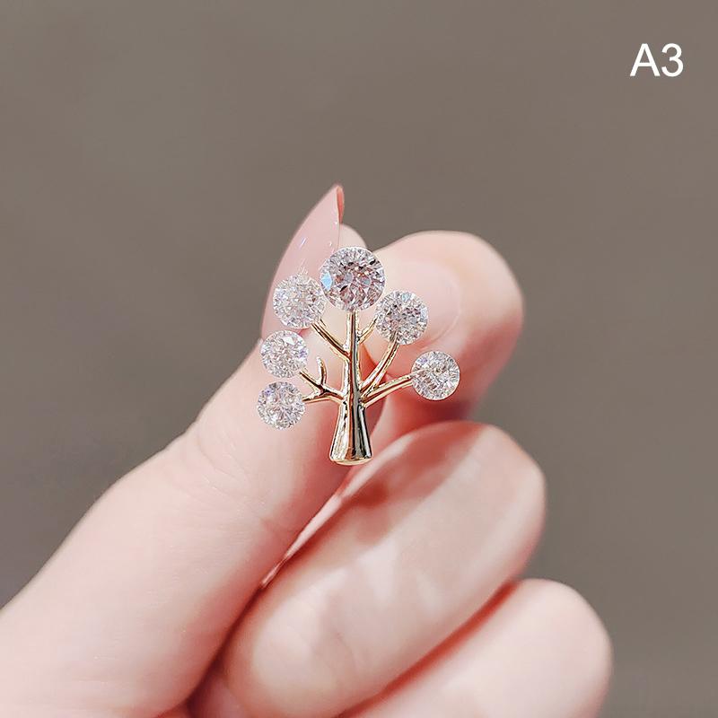 Luxury Heart Brooches For Women Lapel Pin Clothes Badges Corsage Jewelry Gift