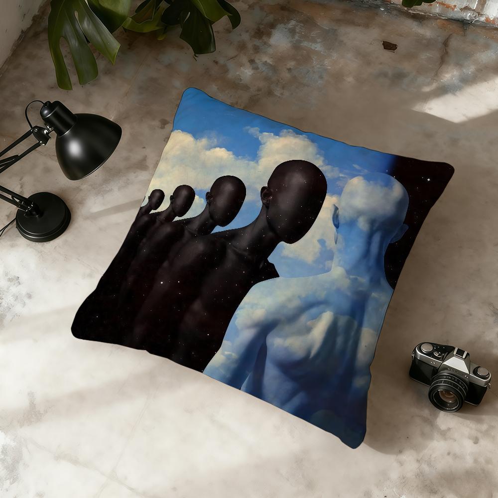 Surrealist Style Painting cushion cover Home Office Convenient Nordic Simplicity Hit With Zipper Cushion Cover