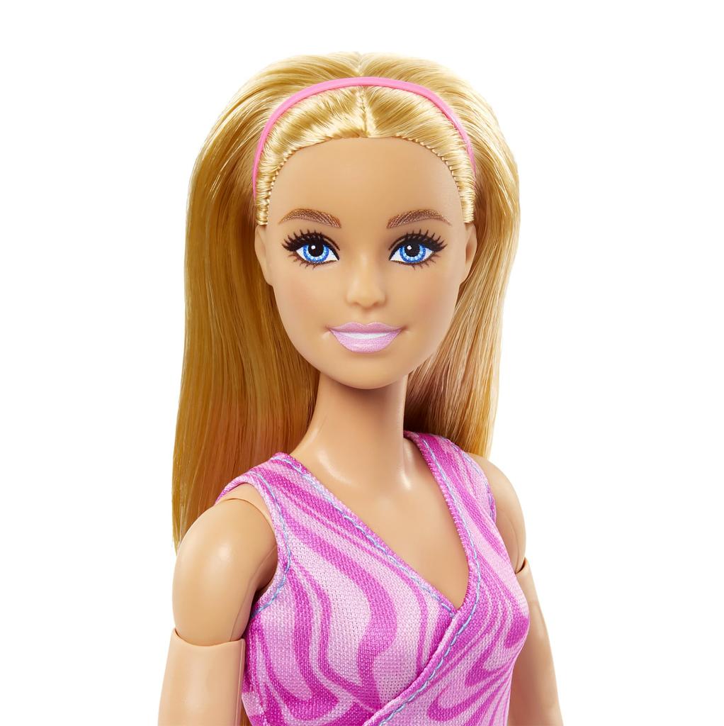 Barbie Poses Pink Blue Dress Up Barbie Doll Ages 3 and Up HRH27 Cutely! Doll/House Pink/Blue