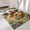 Deep Blank Sensation Carpet Rug for Living Room Bedroom Home Sofa Decoration,Kids play Nonslip Floor Mat