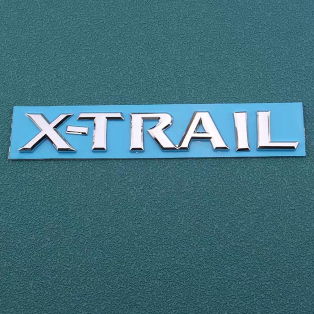 New Pretty ABS X-TRAIL XTRAIL Car Letter Rear Tail Trunk Decals Emblem Badge Sticker Auto Styling Accessories for Nissan XTRAIL
