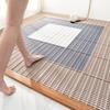 30*30CM Household Bathroom Can Be Spliced Solid Color Non-slip Mat Toilet Bathroom Shower Hollow Hydrophobic Floor Mats