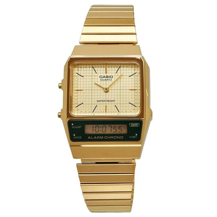 Часы CASIO STANDARD AQ-800EG-9A - Золотые