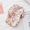 Printing Small Pet  Dog Clothes Cat Clothes Cartoon Cosplay Plus Velvet Autumn And Winter Teddy Poodle Clothes
