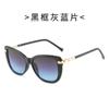 Spring new cat eye sunglasses, European and American personalized ins Internet celebrity glasses, fashion street sunglasses