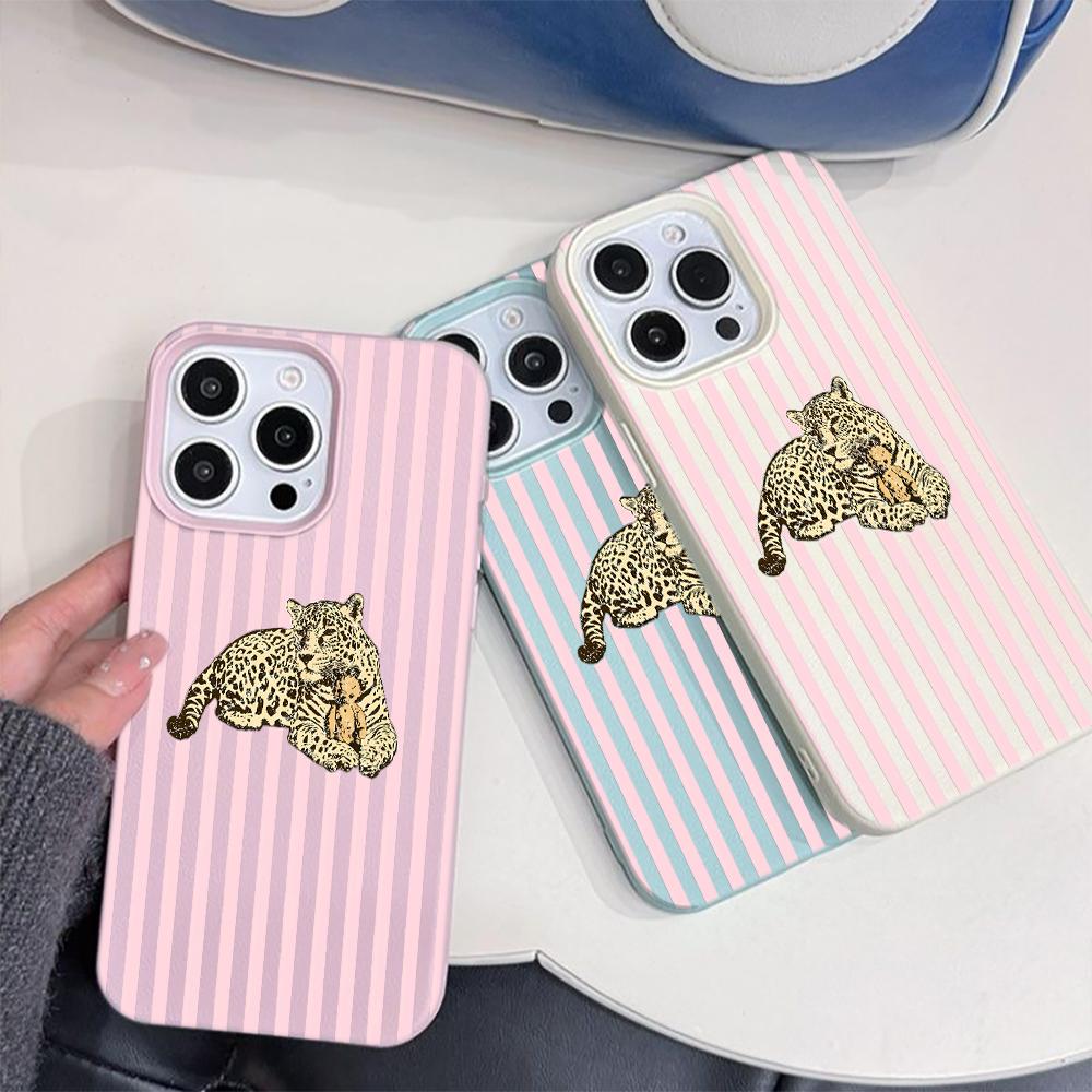 Чехол для телефона в стиле INS с разрезанной полоской Для IPhone 17 14 16 15 12 11 Pro Max 13 17 Plus Мягкий силиконовый чехол Funda