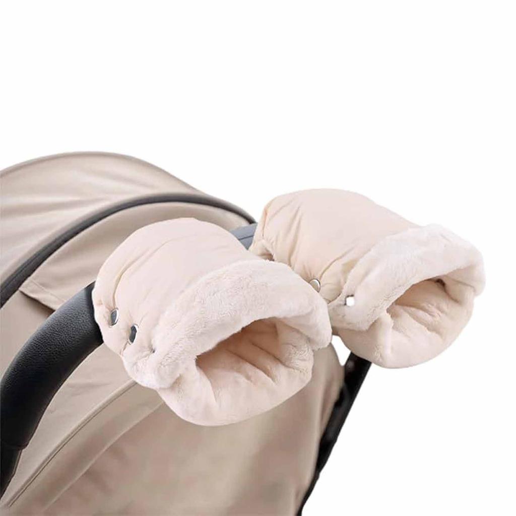 Детские муфты для рук на коляску и ветрозащитные перчатки, морозостойкий протектор поручня коляски, теплая зимняя накидка для прогулок на открытом воздухе
