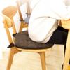 Warm Soft Home Butt Relaxing Solid Color Office Seat Mat Chair Pad Chair Cushion Seat Cushion