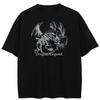 Streetwear Dragon Graphic T-Shirt Cotton Unisex Tops Tees Summer Short Sleeves T Shirt