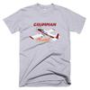 Футболка с изображением самолета Grumman American AA-5A Cheetah - Персонализированная с номером N#