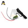 DC 12V 24V Mini Digital LED Thermometer for Car Temperature Monitor Panel Meter Measuring Range -50-125C with Temperature Probe