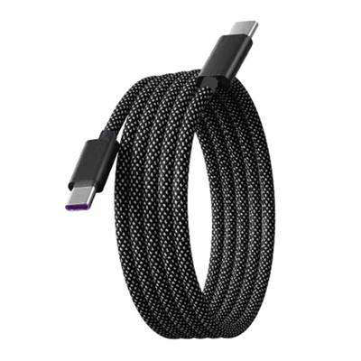 Зарядный кабель Type C 60 Вт Power Delivery 1 метр Плетеный шнур USB C Совместим с несколькими устройствами