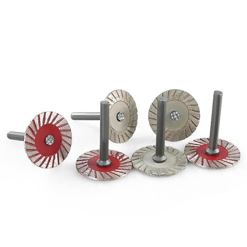 6 мм алмазная резка дисковая пила набор режущих дисков с оправкой для сверла дерево металл камень резка роторный инструмент