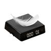 Весы для кофе PRO Прецизионные цифровые весы для эспрессо со скрытым светодиодным дисплеем, портативные и компактные для кофе, выпечки, крышка с выемкой для легкого наливания - 0,1 г Таймер,
