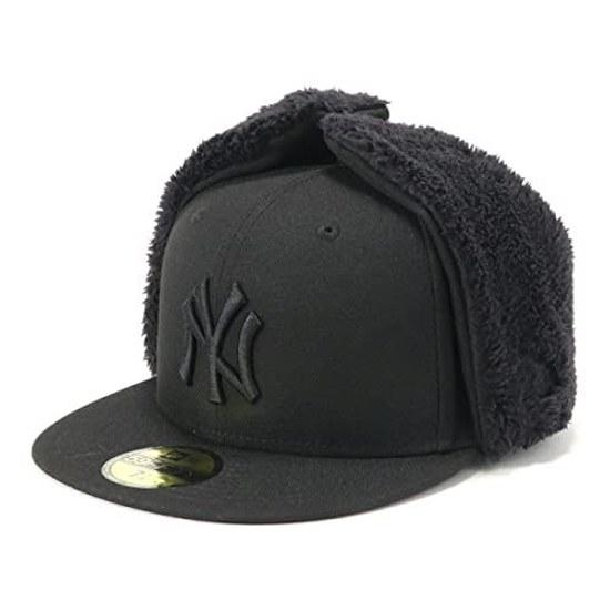 Era cap 59FIFTY Dog Ear NER33C0209 MLB York Yankees NY Black Tonal Color ONSPOTZ exclusive mens womens hat Gokyuu Fifty 5950 unisex stylish hairstyle