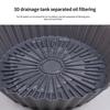 Round Shape Cold Heat Resistant Non-stick Baking Tray Silicone Pot Air Fryers Oven Cooking Tool Kitchen Accessories