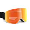 Лыжи Сноуборд Широкое поле зрения Сферические Портативные Ударопрочные Спортивные Совместимые с очками Оранжевые [Petsupro] Очки, Очки, Вид, Линза,