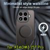 Матовый полупрозрачный чехол для Magsafe Xiaomi 15 14 13 T Pro Ultra 17 Pro Max Беспроводная зарядка Задний Ударопрочный Защитный чехол для телефона