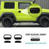Внешняя накладка на дверь автомобиля для Suzuki Jimny 2/4-дверный Nomade 2018-2025 Накладка на заднюю дверь Рамка ручки автомобиля Матовый черный Аксессуары