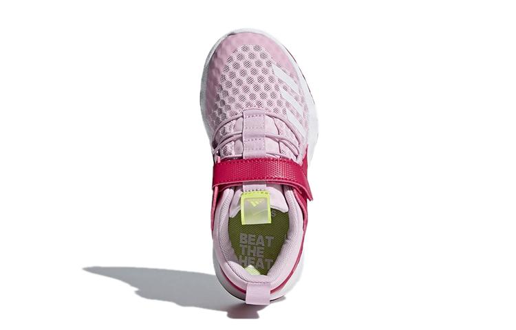 Adidas Rapida Mesh Breathable Low top Kids' Running Shoes Pink Kids' CQ1681