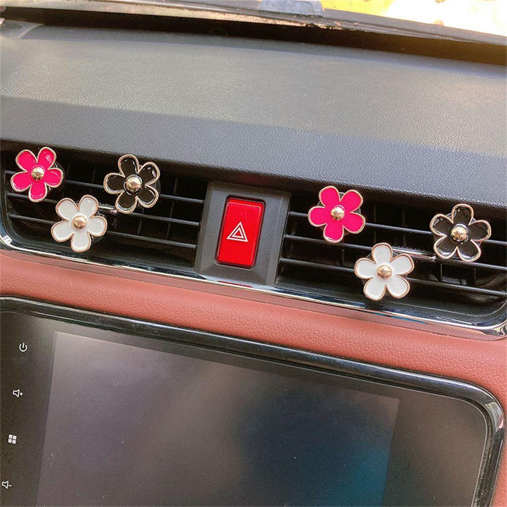 Daisy Flower Air Freshener Air Vent Clip Outlet Vent Clip Aromatherapy Clip Car Perfume Clip