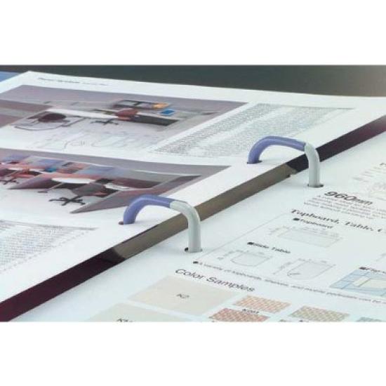 KOKUYO Pop Ring File Slim Transparent A4 Vertical Width 21mm 10 Books