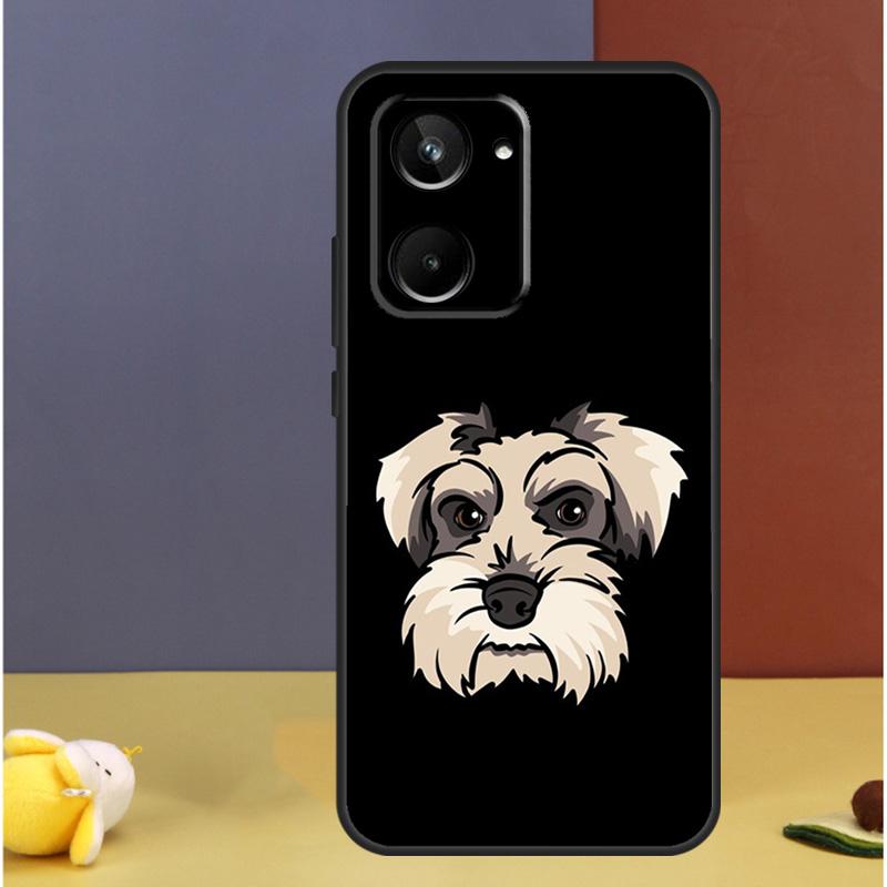 Cartoon schnauzer dog For Realme 15 Pro GT7 10 11 12 13 14 Pro Plus C67 C65 C63 C61 C55 C53 C51 C35 C71 C75 Case