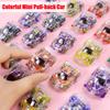 10/20pcs Cartoon Pull Back Car Toy Kids Birthday Party Favors Pinata Filler Classroom Prize Christmas Gifts Mini Racing Vehicles