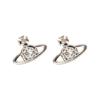 Vivienne WeStwood Женские серьги S Nano Solitaire Серебряные 62010037 02p116