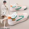 Спортивная обувь для женщин, кроссовки, весенняя новинка для путешествий, повседневная обувь с мягкой подошвой и плоской подошвой, кожаные кроссовки для бега