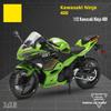 1/12 Scale Motorcycle Model for Kawasaki 400 Shock-Proof Alloy Motorcycle Model Toy Car Decoration Bracket Children's Toy