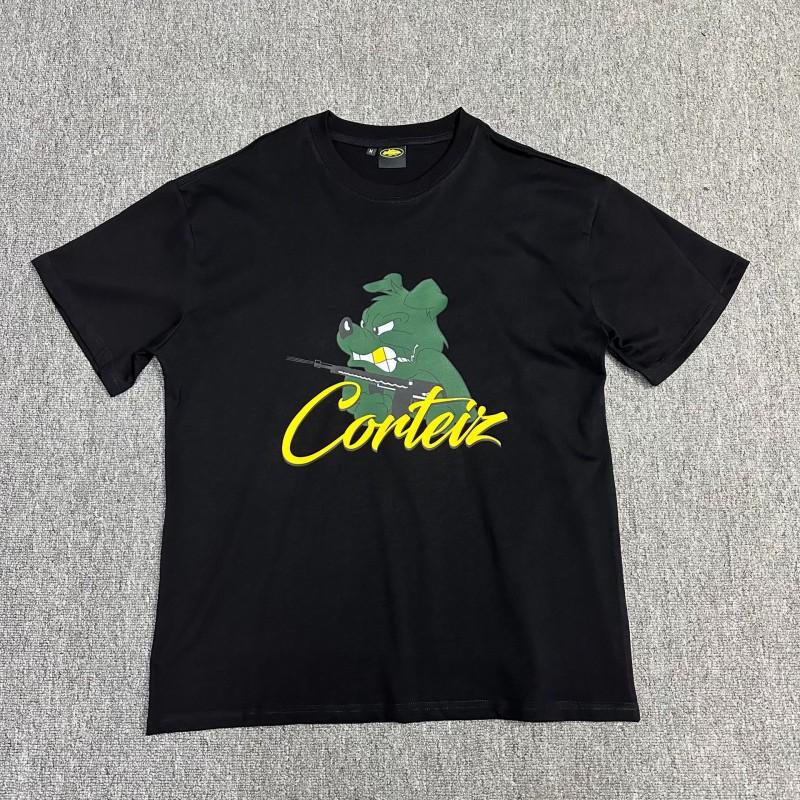 Corteiz Alcatraz Short Sleeve T-Shirt Men Women Casual Hip Hop Streetwear Loose Fit