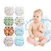 5PC Waterproof Reusable Cotton Baby Training Pants Infant Shorts Underwear Cloth Baby Diaper Nappies Panties
